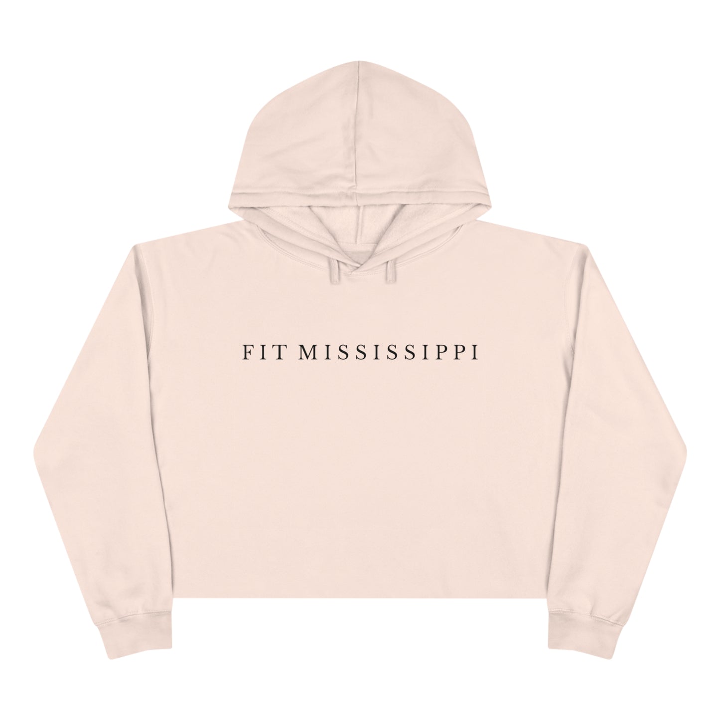 Women's Pale Pink Crop Hoodie: Fit & Chic Comfort Redefined