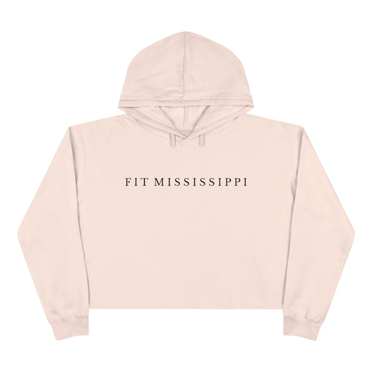 Women's Pale Pink Crop Hoodie: Fit & Chic Comfort Redefined