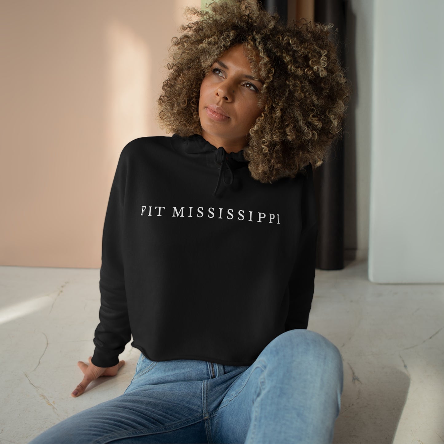 Women's Black Crop Hoodie: Where Style Meets Comfort